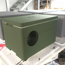 Box vo farbe - zelená