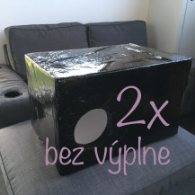 2x Box vo fólii bez výplne + DOPRAVA ZDARMA